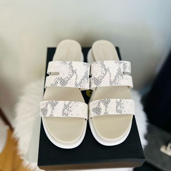 COLE HAAN ZeroGrand Slide Sandal, Ivory/White, Beach Summer Sandal, Size 10 NWT - Picture 2 of 15